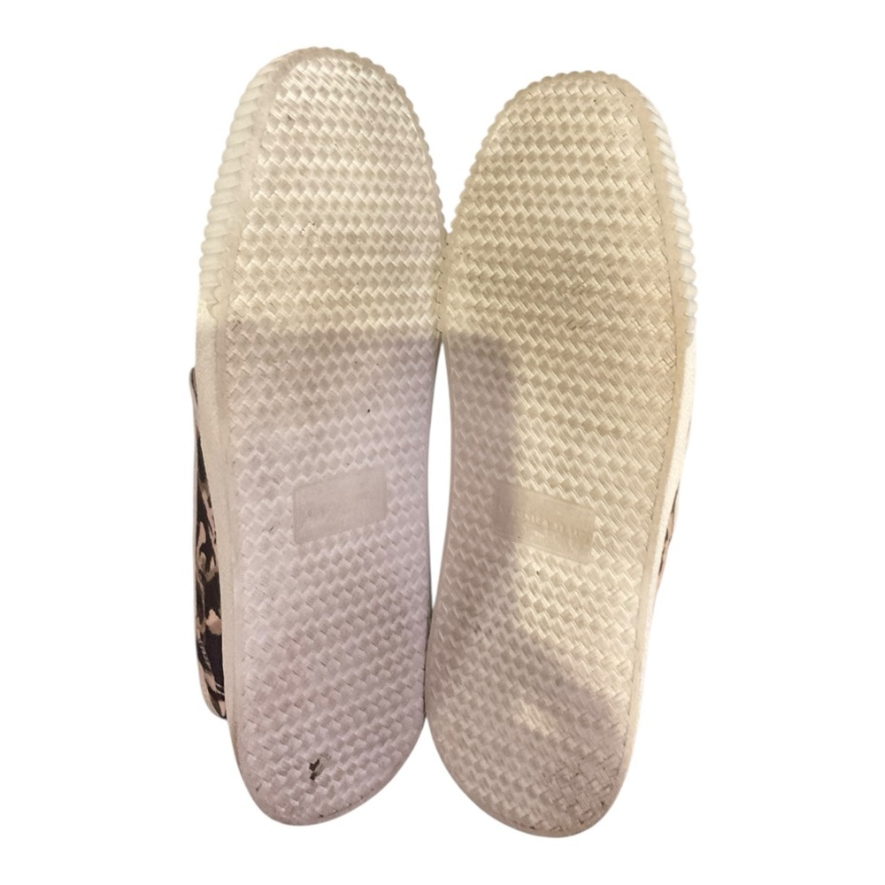 VERONICA BEARD Panelle Leopard-print Canvas Laceless Sneakers  Leopard Size 9M - Picture 16 of 16